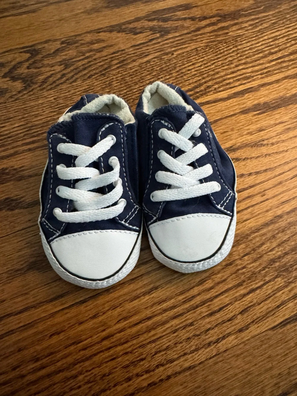Classic Navy Baby/Toddler Converse Sneakers